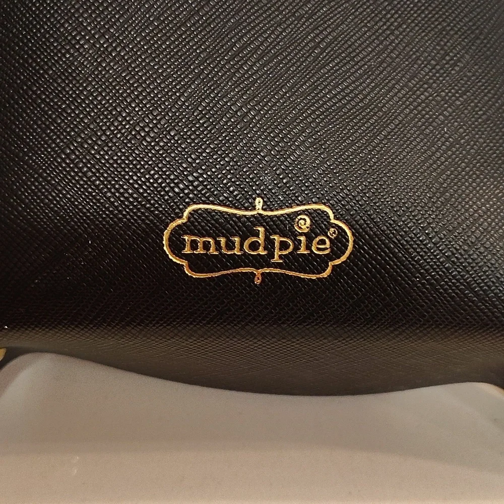Mudpie Black Trinket Container 